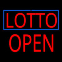 Lotto Block Open Neonreclame
