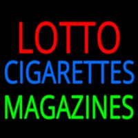 Lotto Cigarettes Magazines Neonreclame