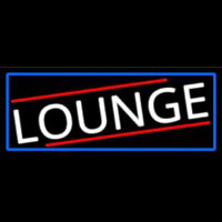 Lounge With Blue Border Neonreclame