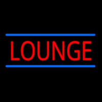 Lounge With Blue Lines Neonreclame