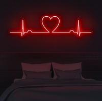 Love Beat Neonreclame