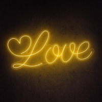 Love Word Neonreclame