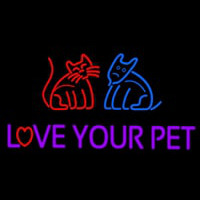 Love Your Pet Neonreclame