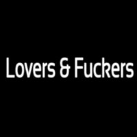 Lovers And Fuckers Neonreclame