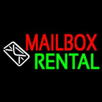 Mailbo  Rental Logo Neonreclame