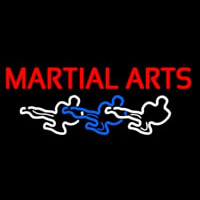 Martial Arts Neonreclame