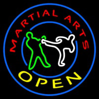 Martial Arts Neonreclame