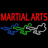 Martial Arts Neonreclame