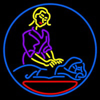 Massage Logo Open Neonreclame