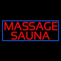 Massage Sauna Neonreclame