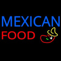Me ican Food Logo Neonreclame