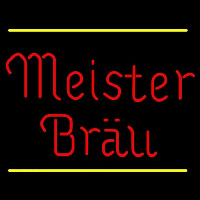 Meister Brau Logo Neonreclame