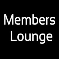Members Lounge Neonreclame