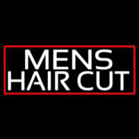 Mens Hair Cut Neonreclame