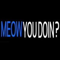 Meow You Doin Neonreclame