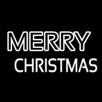 Merry Christmas Logo Neonreclame
