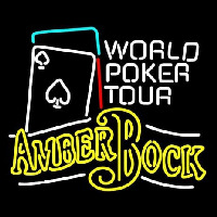Michelob Amber Bock World Poker Tour Neonreclame