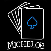 Michelob Cards Beer Sign Neonreclame