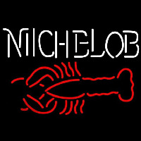 Michelob Lobster Beer Sign Neonreclame