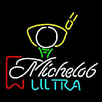 Michelob Ultra Red Ribbon PGA Golf Neonreclame