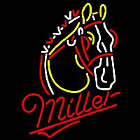 Miler Horse Beer Sign Neonreclame