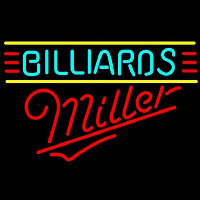 Miller Billiards Te t Borders Pool Beer Sign Neonreclame