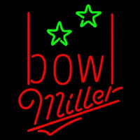 Miller Bowling Alley Beer Sign Neonreclame