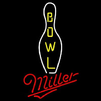 Miller Bowling Beer Sign Neonreclame