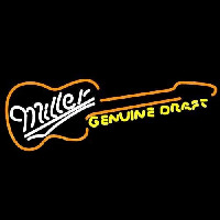Miller Country Guitar Beer Sign Neonreclame