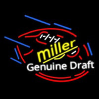 Miller Genuine Draft Foot Ball Neonreclame