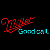 Miller Good Call Beer Sign Neonreclame