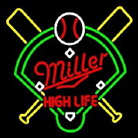 Miller High Life Baseball Neonreclame