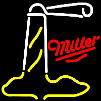 Miller Lighthouse Beer Sign Neonreclame