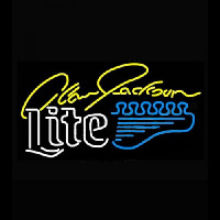 Miller Lite Alan Jackson Guitar Neonreclame