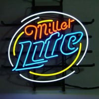 Miller Lite Bier Neon Bar Pub Bord