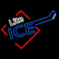 Miller Lite Ice Cube Guitar Neonreclame