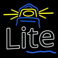 Miller Lite Lighthouse Beer Neonreclame