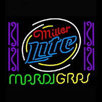 Miller Lite Mardi Neonreclame