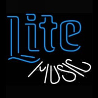 Miller Lite Music Neonreclame