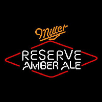 Miller Reserve Amber Ale Beer Sign Neonreclame