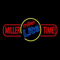 Miller Time Long Beer Neonreclame