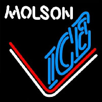 Molson Ice Hockey Neonreclame