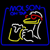 Molson On Tap Duck Neonreclame