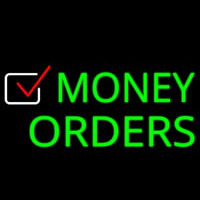 Money Orders Neonreclame