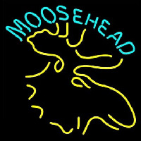Moose Head Logo Neonreclame
