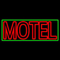 Motel With Green Border Neonreclame