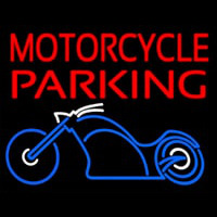 Motorcycle Parking Neonreclame