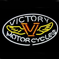 Motorcycles Victory Winkel Open Neonreclame