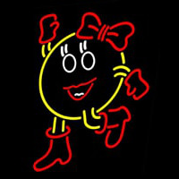 Ms Pac Man Neonreclame