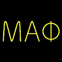 Mu Alpha Phi Neonreclame